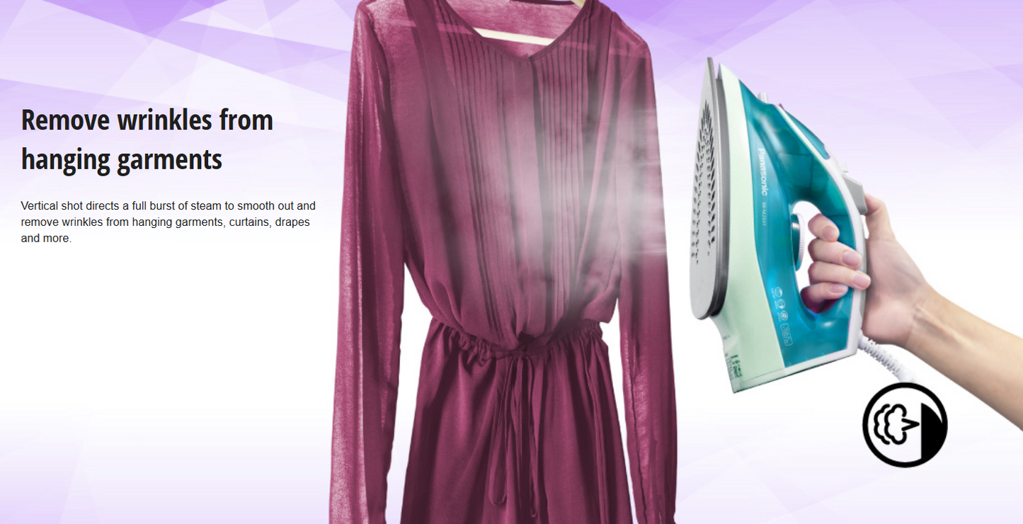 PANASONIC M SERIES STEAM IRON - LIGHT & EASY NI-M250TGSK
