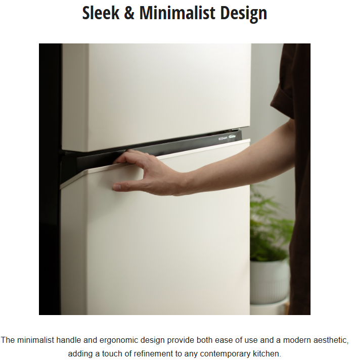 PANASONIC 366L INVERTER 2 DOOR REFRIGERATOR NR-TL381BWCM