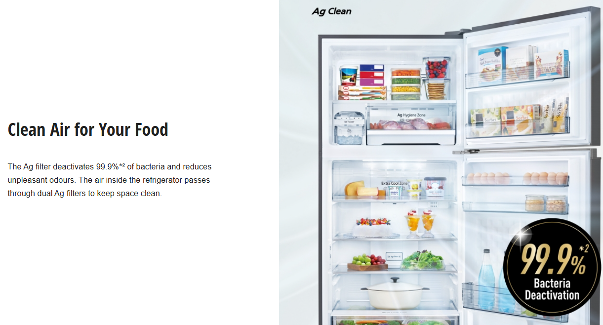 PANASONIC 610L INVERTER 2 DOOR REFRIGERATOR NR-TZ601BPKM