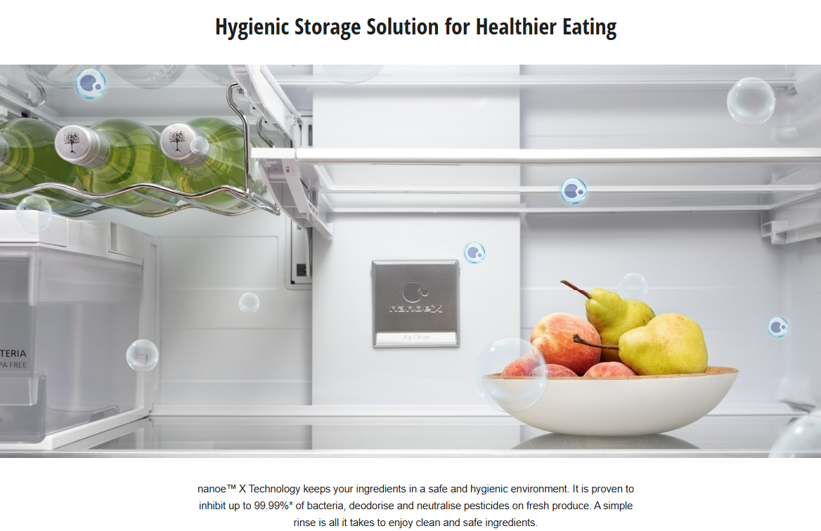 PANASONIC PREMIUM 6 DOOR REFRIGERATOR NR-WY720ZMMM
