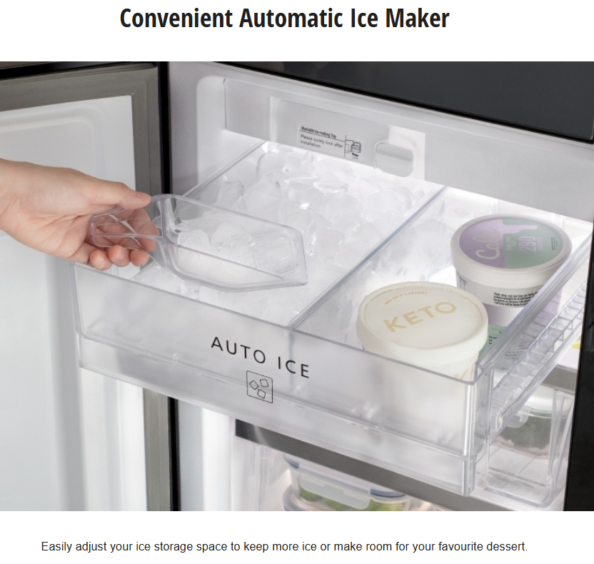 PANASONIC PREMIUM 4 DOOR REFRIGERATOR NR-XY680YMMM