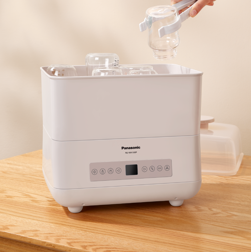 PANASONIC MILTIFUNCTIONAL BABY BOTTLE STEAM STERILIZER AND DRYER NU-MX100PMPQ