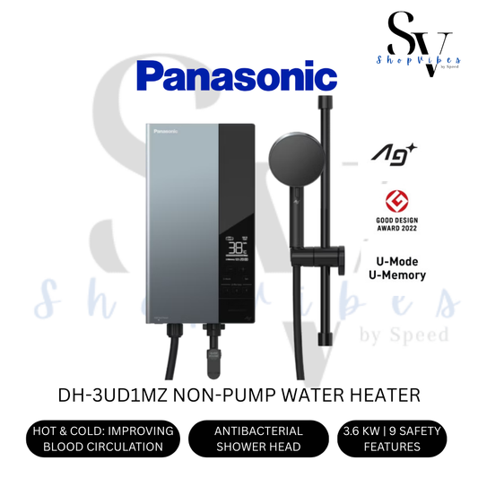 PANASONIC U SERIES WATER HEATER DH-3UD1MZ