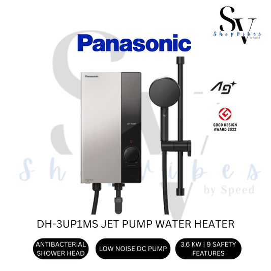 PANASONIC U SERIES JET PUMP WATER HEATER DH-3UP1MS