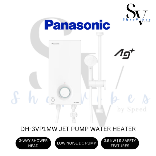 PANASONIC V SERIES JET PUMP WATER HEATER DH-3VP1MW