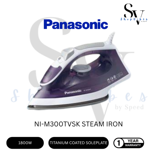 PANASONIC M SERIES STEAM IRON - LIGHT & EASY NI-M300TVSK