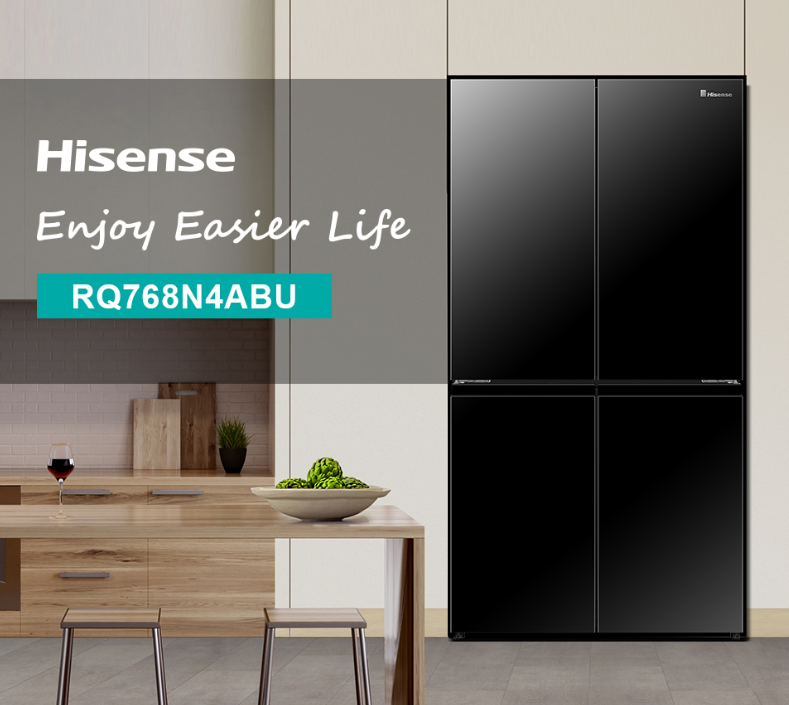 HISENSE 4 DOOR INVERTER 720L RQ768N4ABU