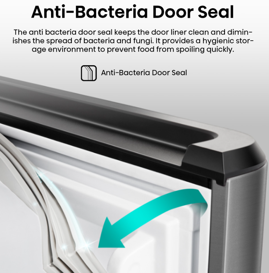 HISENSE SINGLE DOOR 170L RR198D4ABM1