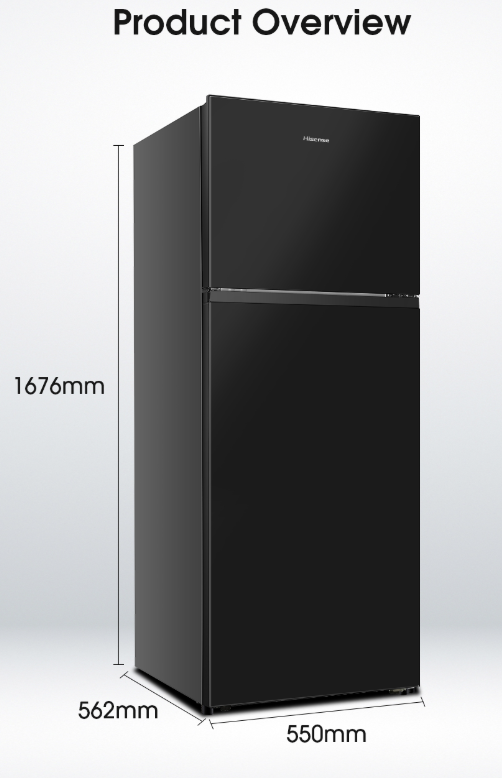 HISENSE 2 DOOR INVERTER 320L RT328N4ABN1