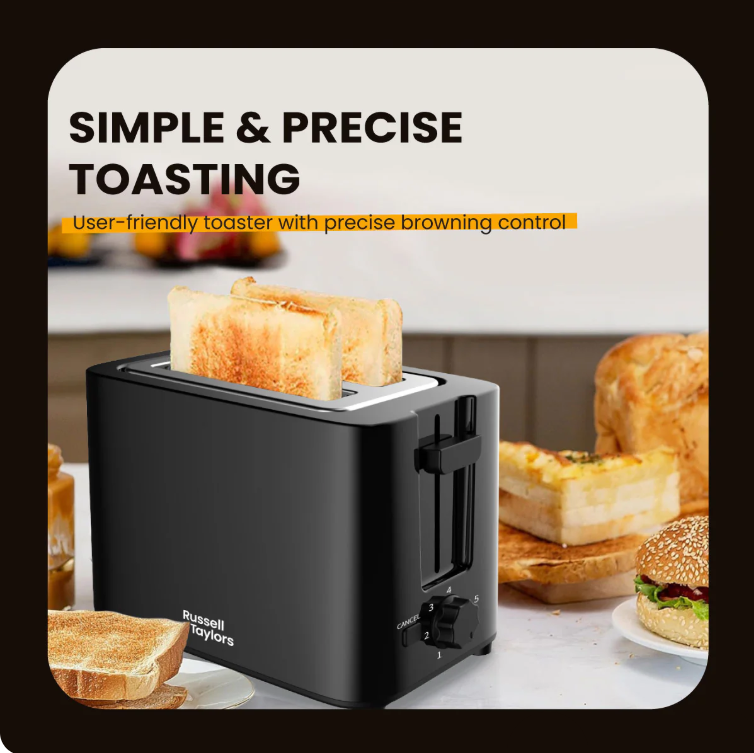 RUSSELL TAYLORS 7 SHADES BREAD TOASTER T2