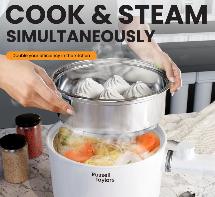 RUSSELL TAYLORS MULTI COOKER (1.5L) MC15S
