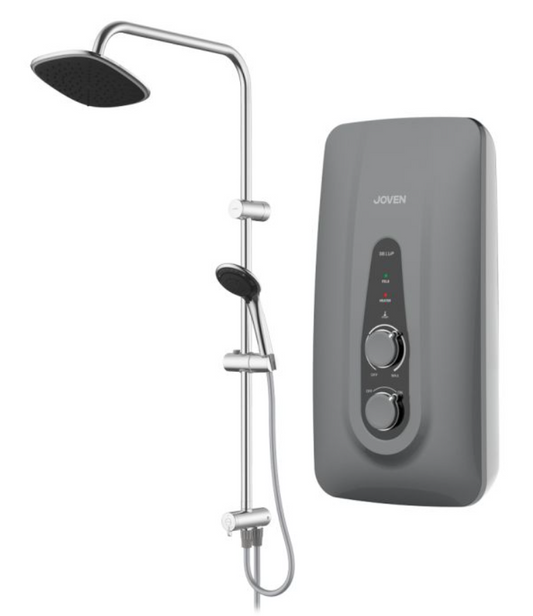 JOVEN SB11iP-RS DARK GREY (3.6kW) INSTANT WATER HEATER DC PUMP