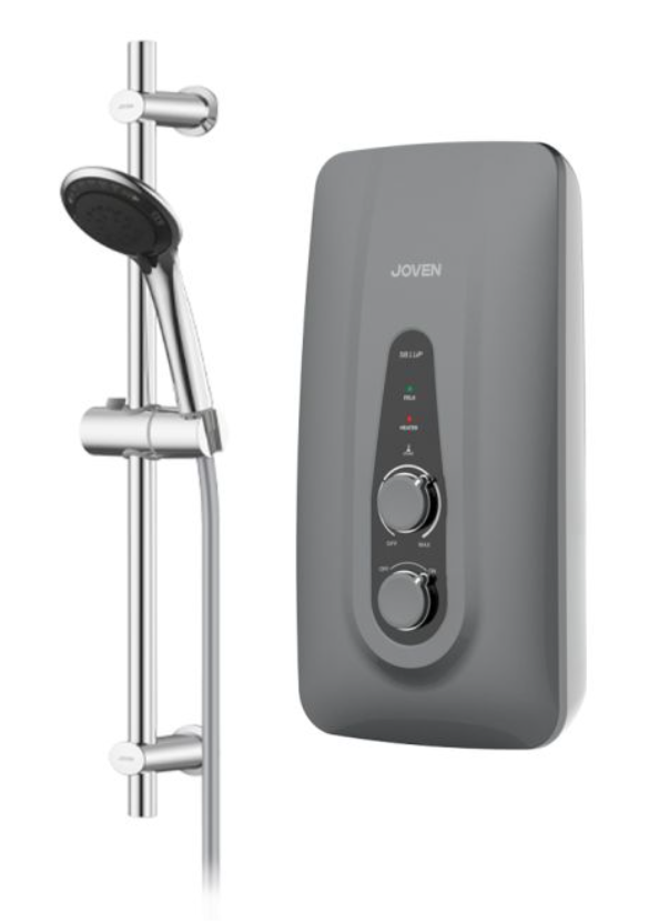 JOVEN SB11iP DARK GREY (3.6kW) INSTANT WATER HEATER DC PUMP