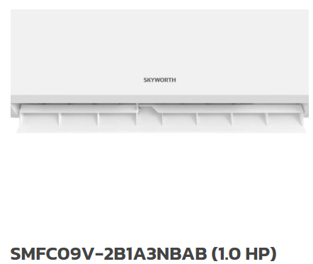 SKYWORTH SMFC09V 1.0HP NON INVERTER AIR COND (Without installation)