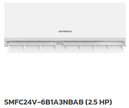 SKYWORTH SMFC24V 2.5HP NON INVERTER AIR COND (Without installation)