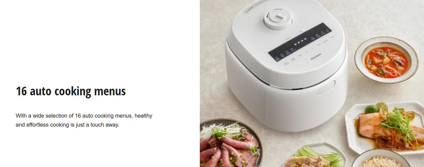 PANASONIC 1.8L MICROCOMPUTER RICE COOKER SR-DK184