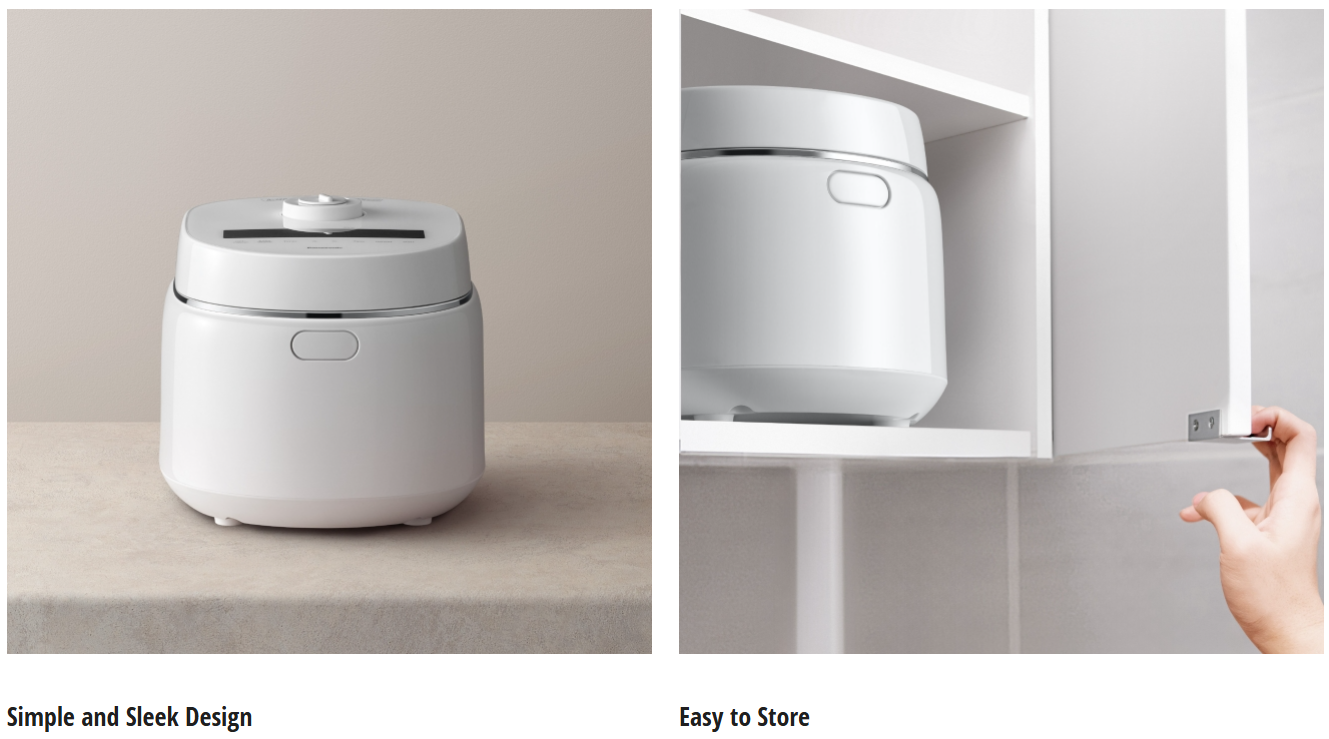 PANASONIC 1.8L MICROCOMPUTER RICE COOKER SR-DK184
