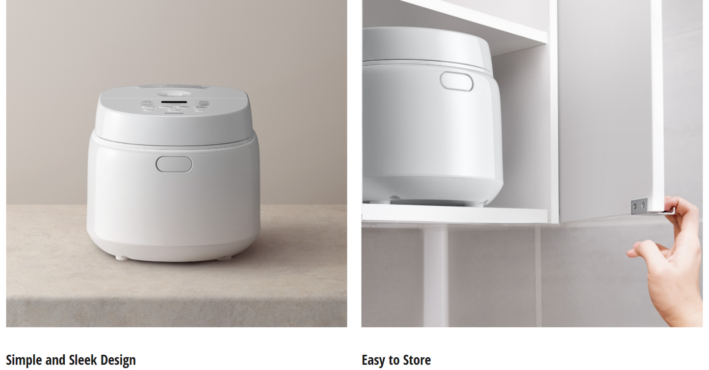 PANASONIC 1.8L MICROCOMPUTER RICE COOKER SR-DL184