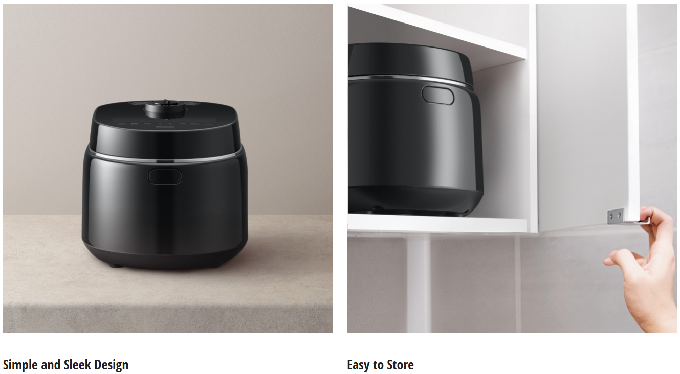 PANASONIC 1.0L MICROCOMPUTER RICE COOKER SR-DM104