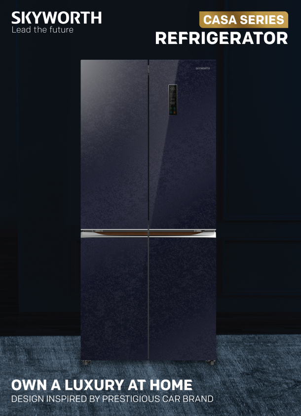 SKYWORTH MULTI DOOR REFRIGERATOR SRM-500WPGQ