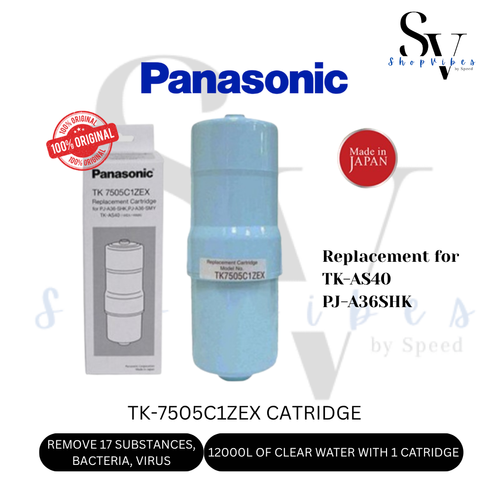 PANASONIC TK7505C1ZEX WATER FILTER CARTRIDGE FOR TK-AS40