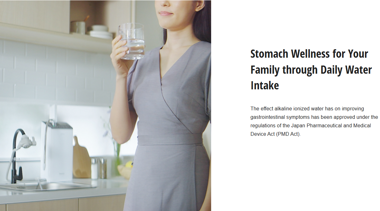 PANASONIC MICRO FILTRATION ALKALINE IONIZER TK-AS500-ZMA