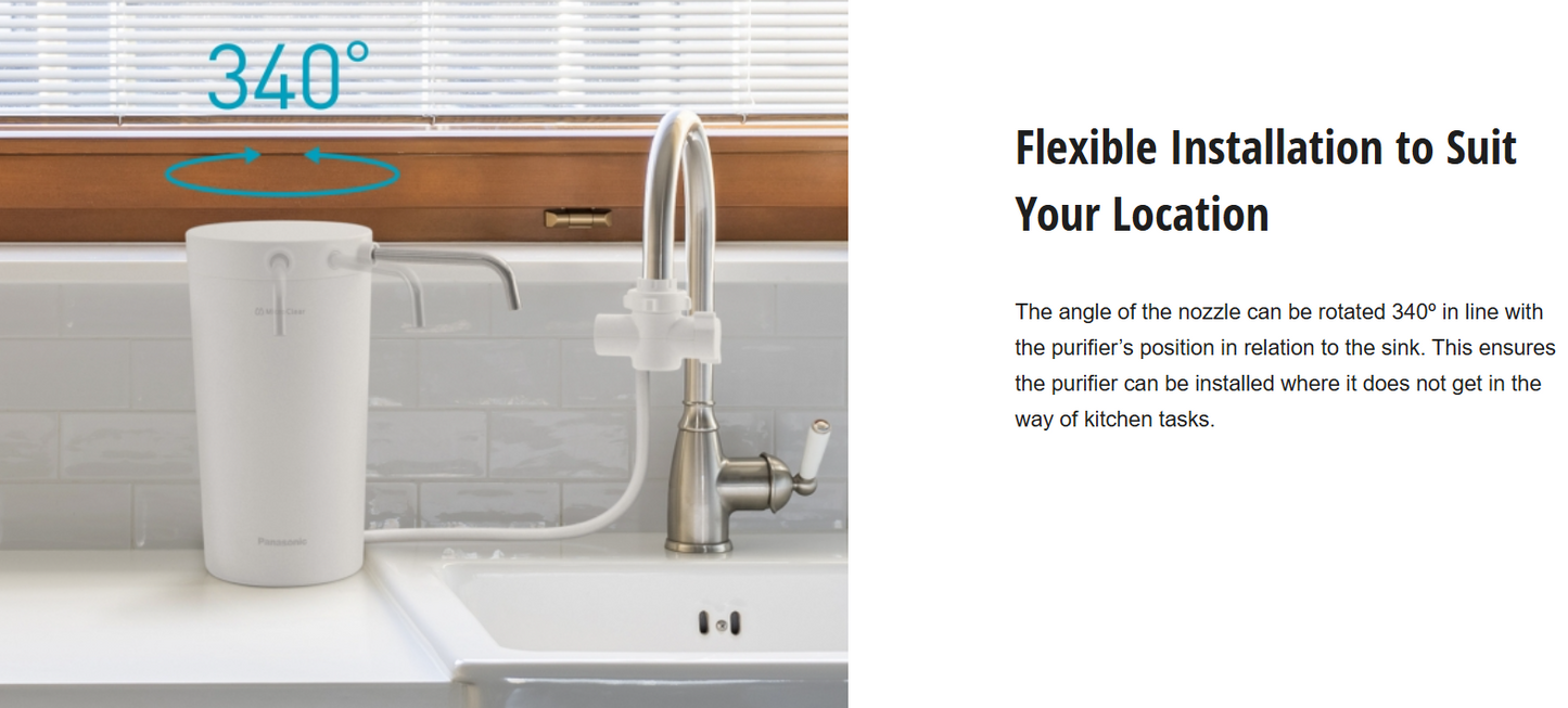 Panasonic Counter Top Water Purifier TK-CS200-WMA