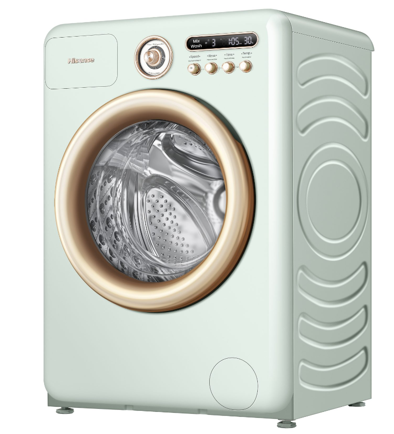 HISENSE  FRONT LOAD WASHER & DRYER 10.5KG / 7KG WD105R5