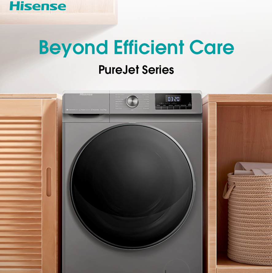 HISENSE  FRONT LOAD WASHER WFQY1114VJMT